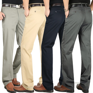 <span class=keywords><strong>Pantalones</strong></span> Casuales de <span class=keywords><strong>Hombre</strong></span>, Corte <span class=keywords><strong>Slim</strong></span> <span class=keywords><strong>Fit</strong></span>, Estilo Moderno 2022, Color Caqui - Product Image 4