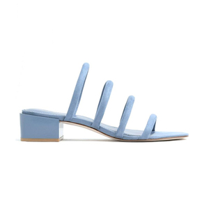 Design personalizzato <span class=keywords><strong>blu</strong></span> Eco Friendly Open Toe sandali con tacco alto pantofole per scarpe casual <span class=keywords><strong>da</strong></span> <span class=keywords><strong>donna</strong></span> scarpe <span class=keywords><strong>da</strong></span> passeggio <span class=keywords><strong>da</strong></span> <span class=keywords><strong>donna</strong></span> - Product Image 6