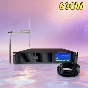 [US] Configuration radio complète YXHT-2, émetteur FM 600W avec antenne d'alimentation et câble de transmission pour <span class=keywords><strong>signal</strong></span> scolaire et aérien - Product Image 1
