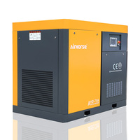 Compresseur d'air à vis rotatif industriel VSD/VFD Inverter Multi-Power (250KW-55KW) Faible bruit Moteur refroidi par air inclus
