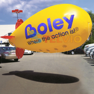 Nhà máy bán tùy biến Logo PVC khinh khí cầu quảng cáo khổng lồ không khí helium <span class=keywords><strong>Zeppelin</strong></span> khí cầu <span class=keywords><strong>Inflatable</strong></span> bóng - Product Image 5