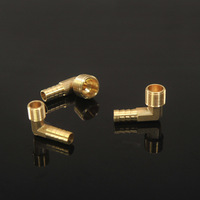 Coudière Pagode Forgée Tout Cuivre 2/3/4 Points, Raccord Mâle Intérieur/Extérieur pour Tuyau de Gaz et Autres Applications, Dotée de Raccords Haute Performance