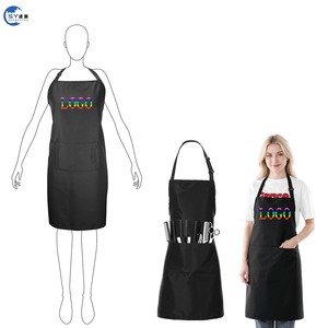 Tablier <span class=keywords><strong>de</strong></span> coiffeur professionnel personnalisé imperméable avec poches pour salon <span class=keywords><strong>de</strong></span> beauté - Product Image 1