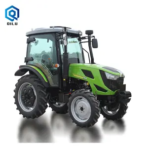 Agrícola multifuncional de 4 ruedas para invernadero, tractor pequeño para agricultura 4x4, tractor de granja 4wd