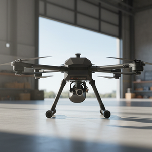 Drone en aluminium de 5 kg de charge utile avec support en fibre de carbone à 4 axes, télécommande, moteur sans balais, longue portée, quadricoptère industriel RC - Product Image 5