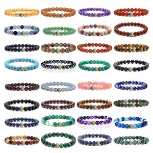 Лидер продаж, регулируемый браслет из натурального аметиста, Радужный Браслет для любителей йоги, гей-браслет - Product Image 6