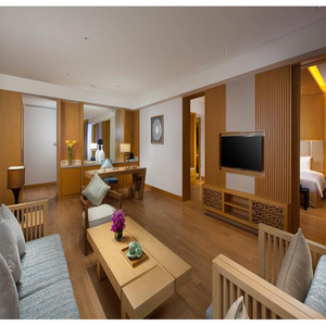 เฟอร์นิเจอร์ไม้ทันสมัยร่วมสมัยสำหรับโรงแรมห้องนอนอพาร์ทเม้นวิลล่า-5ดาวขายส่งจากโรงงาน - Product Image 5