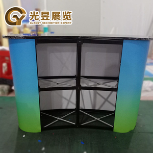 Banchetto Promozionale Pop-Up con Telaio in Alluminio per Fiere ed Esposizioni, Tavolo Stand Promozionale per Eventi all'Aperto - Product Image 4