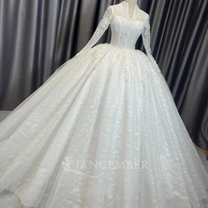 Vestido de Novia Musulmán de Manga Larga, Vestido de Novia Principal, Nuevo Vestido de Novia Lscm33 - Product Image 2