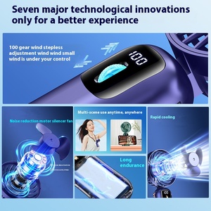 Mùa Hè Thông Minh Sản Phẩm <span class=keywords><strong>USB</strong></span> Sạc Mini Bàn Quạt Làm Mát Cầm Tay Di Động Ngoài Trời Nhà Máy Quạt Bán Buôn - Product Image 2