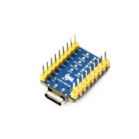 Placa de Desarrollo Mini Waveshare RA4M1-Zero-M, Basada en MCU-RA4M1 de 32 bits, con FPU Integrado, Admite Encriptación de Firmware con Header