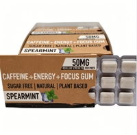 Chewing-gum au xylitol pour soins dentaires, saveur menthe verte, OEM & ODM