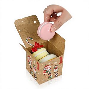 Caja de Cartón de 1 mm de Grosor con Diseño Navideño Escandinavo Hygge - Product Image 1