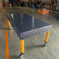 Table de soudage 3D en fonte ou en acier fabriquée en Chine, avec accessoires et outils réglables, modèle D28/D16.