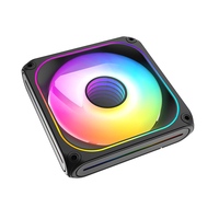 Boîtier de jeu ARGB personnalisé 12cm ventilateurs de refroidisseur de processeur pour PC avec lumières LED châssis de PC de jeu d'ordinateur ventilateur ARGB pour ordinateur de bureau