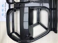 Pièces détachées de voiture en fibre de carbone sèche Grille de pare-chocs avant avec ACC pour BMW G80 M3 M4 G82 G83 2021 + Grilles avant style CSL