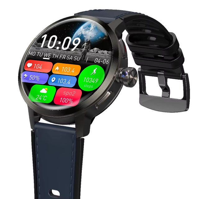 Newest Fashion 4g Smart Watch Android 2.13 Inch AMOLED VDM82 GPS Navigation 1520mAh Smart Watch Wifi 4g