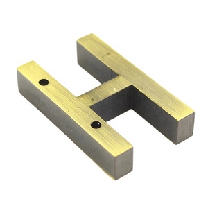 Precio al por mayor novedad 45*45*5mm Placa de número de puerta <span class=keywords><strong>para</strong></span> uso en hoteles y casas - Product Image 2