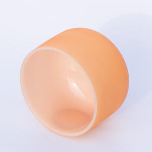 Laranja Cristal Quartz Bowl para Sound Therapy Meditação Espiritual Yoga Prática Especial Music Bowl para Singing Bowl - Product Image 4