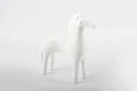 Ornements de décoration d'intérieur modernes en gros, en forme de poney pour la décoration de bureau