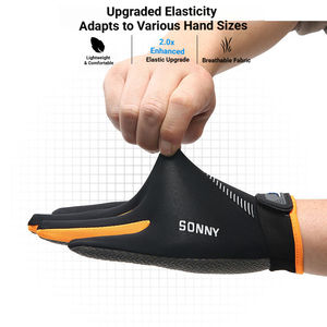 Kaixi Custom 2-Finger Outdoor Sport Vissen Scherm Handschoenen Voor Mannen Vrouwen Ademende Sneldrogende Mesh Stof - Product Image 4