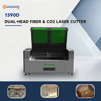Machine de découpe laser CO2 à double chemin de fibre Sanqiang pour la fabrication de panneaux en acrylique, le bois, le cuir et le métal