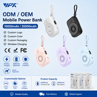 Batterie Li-Polymère à Charge Sans Fil 10000 mAh, Mini Power Bank Portable PD22.5W – Offre Spéciale