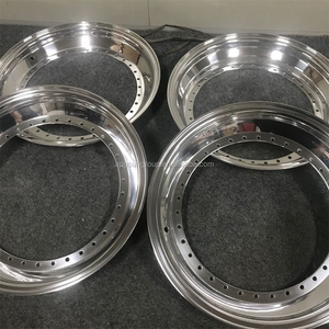 จีนโรงงานคุณภาพสูง Forged Rims <span class=keywords><strong>15</strong></span>ถึง16 Step Lip 34หลุมด้านนอกล้อ Lip 3ชิ้นแยกล้อด้านนอก Lip สำหรับ <span class=keywords><strong>BBS</strong></span> - Product Image 6