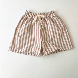 DelPnana Customized Striped <strong>Shorts</strong> for <strong>Boys</strong> <strong>Girls</strong> Mid Ins Style Casual Loose Daily Bottoms Breathable Cute for Summer Kids - Product Image 4