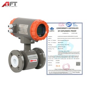 เครื่องวัดการไหลขนาด 10 นิ้ว Rs485 เครื่องวัดการไหลของน้ำแบบแม่เหล็กอัจฉริยะ Nb-iot เครื่องวัดการไหลแบบแม่เหล็กไฟฟ้า เครื่องวัดการไหลของน้ำแบบไฮดรอลิก - Product Image 5
