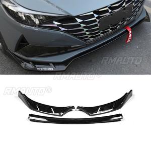 Spoiler de pare-chocs avant, protection de pare-chocs, lèvre avant, kit carrosserie compatible avec Hyundai Elantra 2021 7ème génération, accessoires de voiture - Product Image 5
