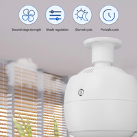 Diffuseur d'huiles essentielles au plafond Saintdeland 100-240V, machine à odeur contrôlée par application de 250ml