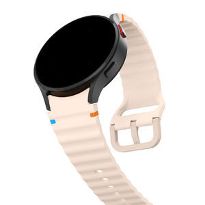 Smartwatch accessorio morbido Silicone cinturini per orologio con <span class=keywords><strong>Samsung</strong></span> Galaxy <span class=keywords><strong>Watch</strong></span> 7 6 5 <span class=keywords><strong>4</strong></span> <span class=keywords><strong>Band</strong></span> 40mm 44mm cinturini per Smart <span class=keywords><strong>Watch</strong></span> da polso - Product Image 5
