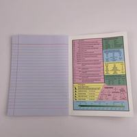 Cahier d'exercices A5 A6 Pu imperméable à l'eau couverture souple personnalisable 2024 budget agenda planificateur impression personnalisé