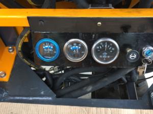 농장 울타리 및 시트 파일링용 스키드 스티어 장착 포스트 드라이버 32HP 엔진 및 펌프 완전 유압식 진동 파일 드라이버 - Product Image 3