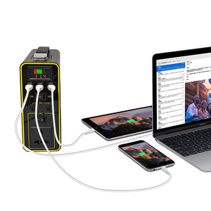 Station <span class=keywords><strong>d</strong></span>'alimentation portable extérieure 300W à onde sinusoïdale pure avec batterie lithium-ion, lampe de poche et <span class=keywords><strong>panneau</strong></span> <span class=keywords><strong>solaire</strong></span> - Product Image 2