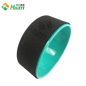Roue de <span class=keywords><strong>yoga</strong></span> semi-circulaire à rouleaux arrière la plus vendue de Huayi avec équilibre d'entraînement avec logo personnalisé - Product Image 3
