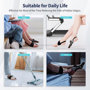 Hallux valgus chỉnh hình ngày và đêm nẹp móng chân ngón chân bunion Corrector xương bunion Corrector doanh hỗ trợ Brace - Product Image 2