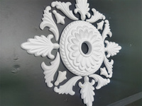 Médaillon de plafond EUROPÉEN Décoration murale Rossets & Onlays Accessoires étanches durables pour murs intérieurs