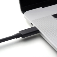 Cable de velocidad rápida 40Gbps active usb c TBT, nuevo diseño, 4 cables con 100w para estación de acoplamiento