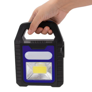 Lampe de camping COB LED portable rechargeable, lanterne, projecteur, lampe de recherche pour usage extérieur - Product Image 2