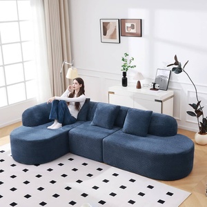Sofá Modular OEM sin Estructura, Cama en Caja, Sofá Seccional Moderno en Forma de L, Canape ODM Comprimido, Sofá Convertible, Chaise Longue - Product Image 1