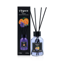 Diffuseur de Parfum à Bâtonnets Floraux 110ml de Bonne Qualité pour Salle de Bain et Hôtel