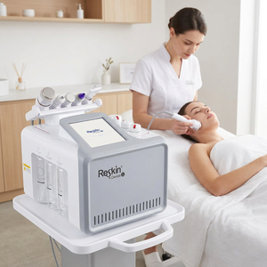 Clinic Spa Reskin II Machine de mésothérapie sans aiguille Hydro Dermabrasion H2O2 Nettoyage en profondeur Élimination des points noirs Anti-rides - Product Image 1