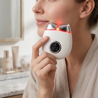 Meilleur masseur facial électrique portable OEM 2026, outils de soin de la peau, appareil de beauté pour lisser le visage, populaire en Europe TK