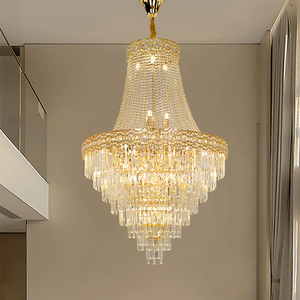 Lustre moderno de alta qualidade para decoração de casa, acessório de cristal K9 para iluminação de sala de estar e hotel - Product Image 2