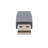 Adaptador convertidor USB 2,0 macho a tipo C hembra Adaptador de fuente de alimentación Salida AC para computadoras portátiles y PC