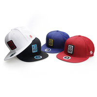 Casquettes de baseball bleues pour hommes de marque privée personnalisées d'usine