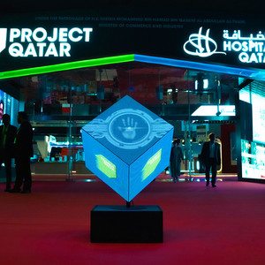 شاشة LED مكعبة داخلية عالية الدقة P2 بحجم 64 سم × 64 سم × 64 سم بـ 5/6 أوجه - Product Image 4