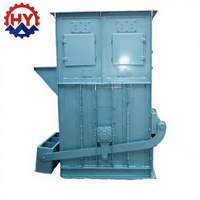 Élévateur à godets pour sable et gravier à entraînement moteur contrôlé par PLC à haute efficacité, conception verticale, roulement de boîte de vitesses, prix d'usine 1 an